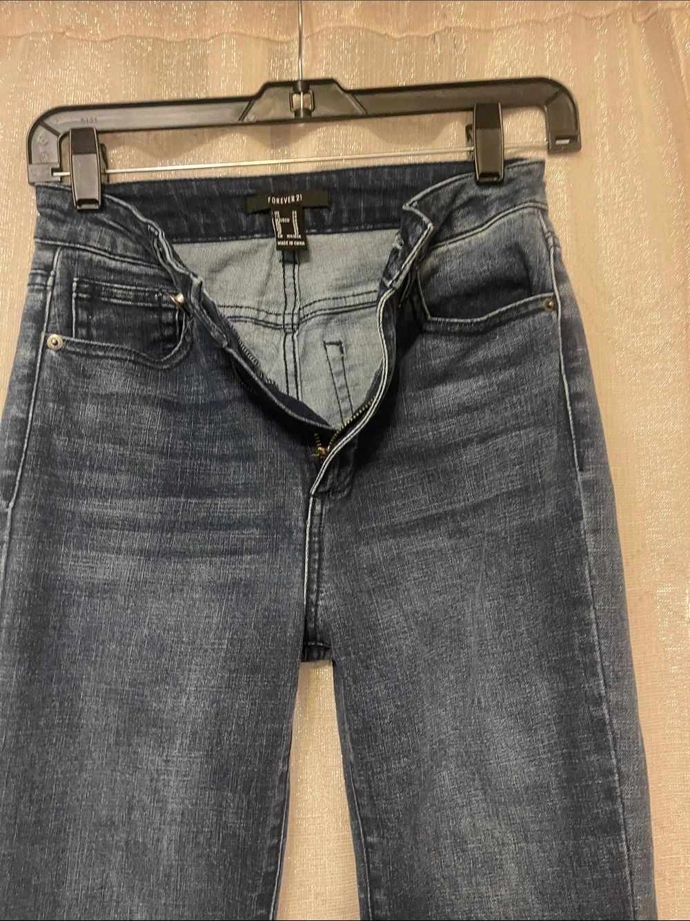 Forever 21 Dark Blue Flared Jeans